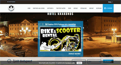 Desktop Screenshot of hotelkrakonos.cz